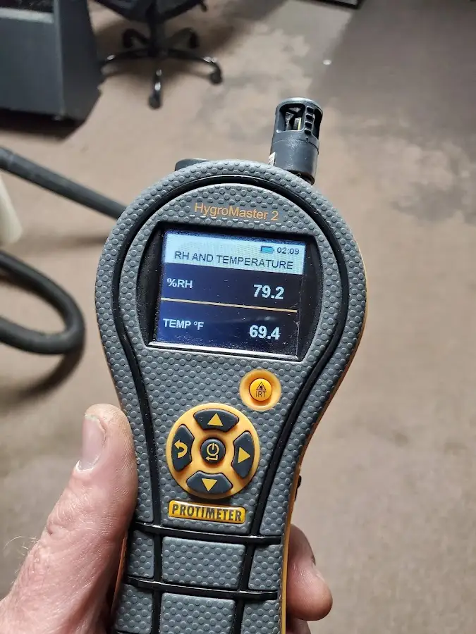 Moisture meter humidity assessment for Fire & Smoke Damage Restoration in Rosamond